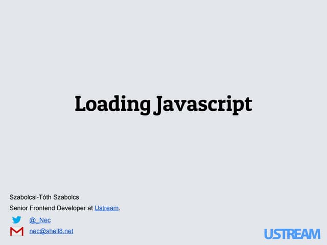 JS Module Server