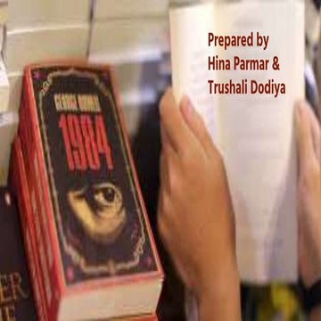 1984 George Orwell group presentation