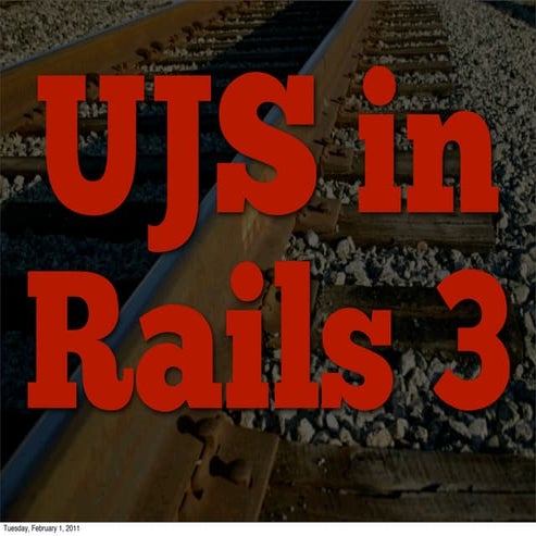 UJS in Rails 3