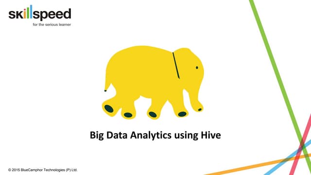 Hadoop Hive Tutorial | Hive Fundame...