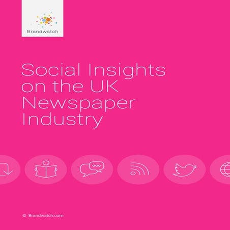 Social Insights on the UK Newspaper Industry