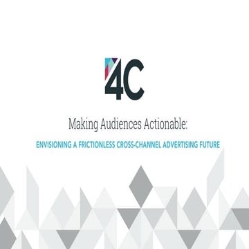 Making Audiences Actionable Webinar (UK)