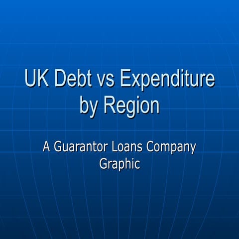 Uk debt vs expenditure by region