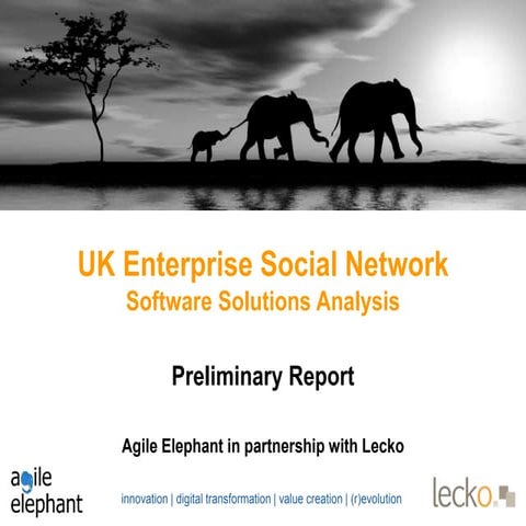 UK Enterprise Social Network Software Solutions Analysis