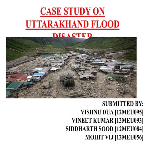 uttarakhand flood disaster 2013