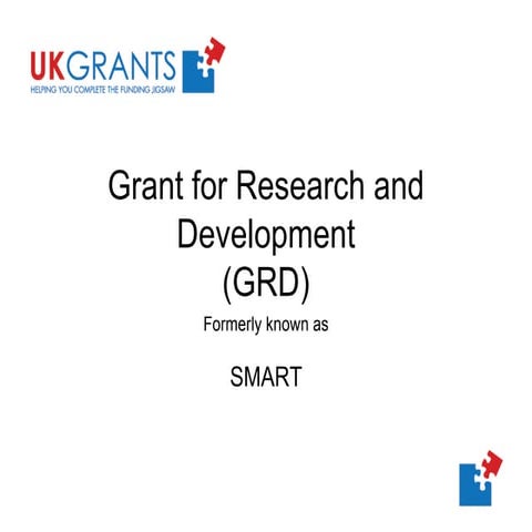 Uk Grants - Grant for Research and Development