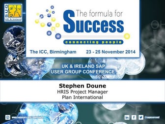 Plan International - How they trained global employees on SAP quickly and cos...