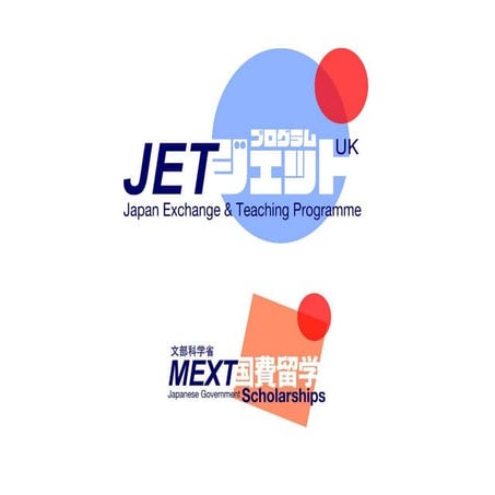UK JET Programme and  Japanese Government MEXT Scholarships 2019