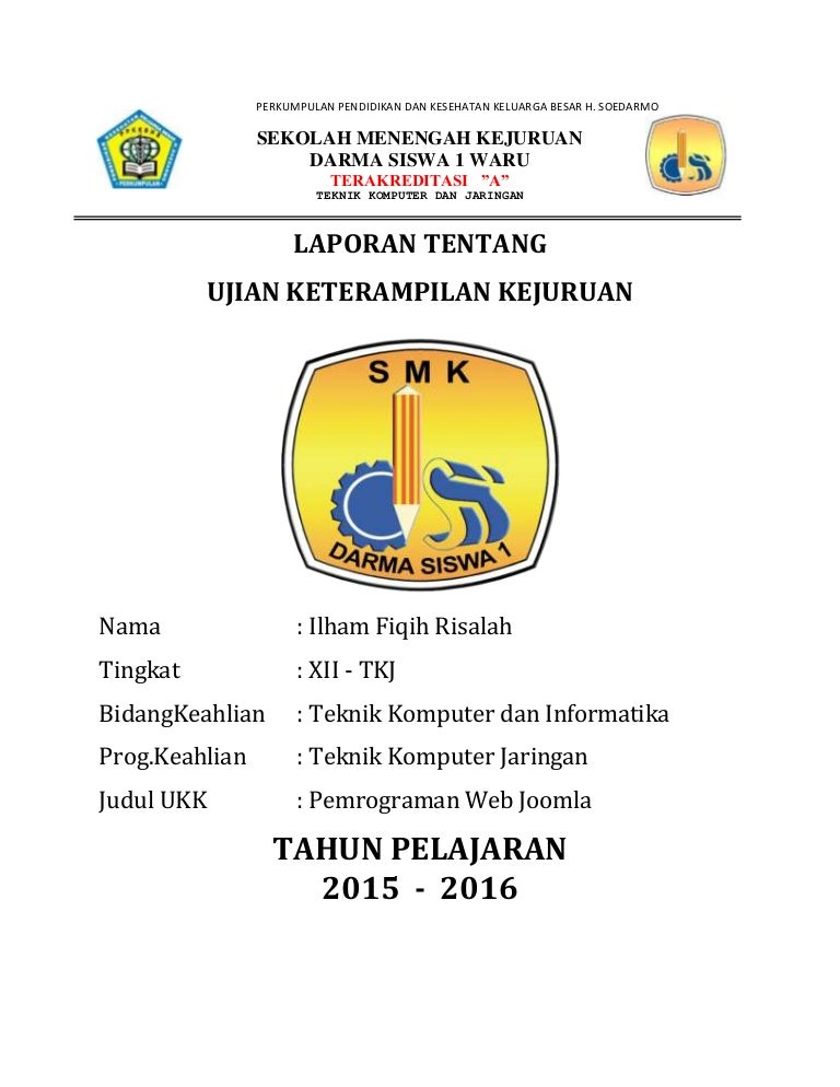 Ukk 2016 Pemrograman Web Menggunakan Wordpress Ilham Fiqih
