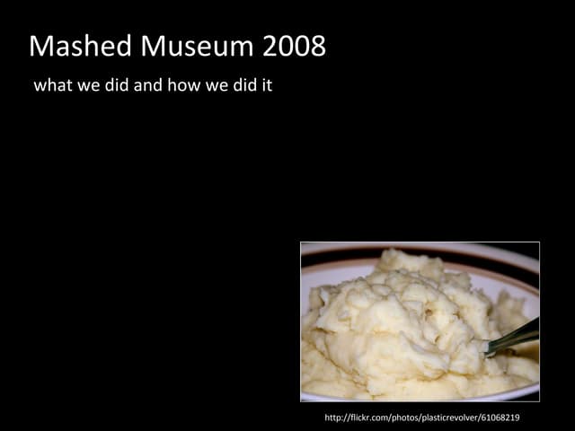 Mashed Museum 2008