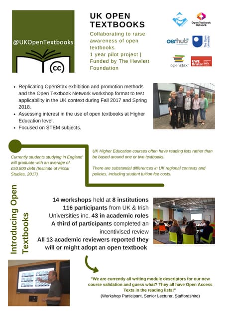 UK Open Textbooks Impact (October 2018) 