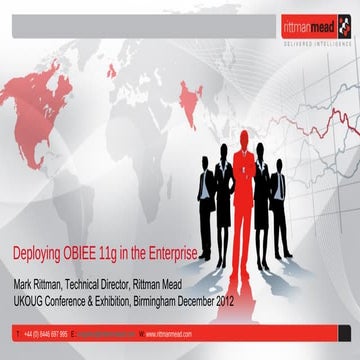 Deploying OBIEE11g in the Enterprise (UKOUG 2012)