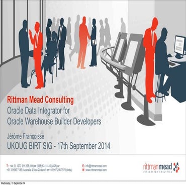 UKOUG BIRT SIG 2014 –  ODI for OWB Developers