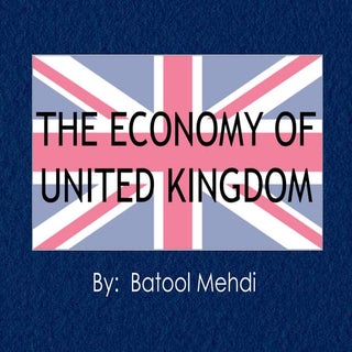 the economy of UK
