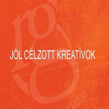 Jól célzott kreatívok
