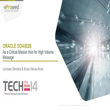 Customer Case - Oracle B2B Critical Mission Hub