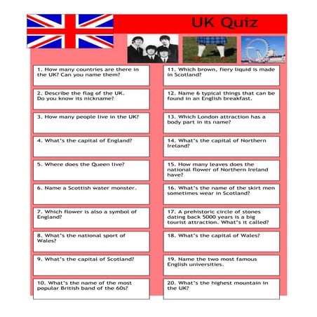 Uk quiz
