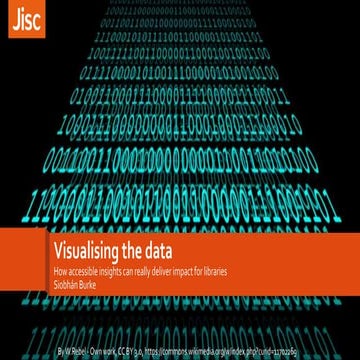 UKSG 2018 Breakout- Visualising the data: how accessible insights can really ...