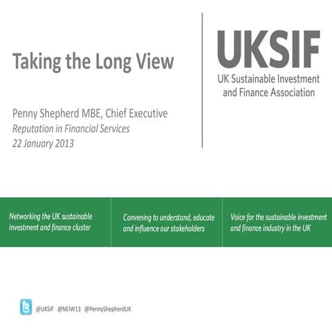 Uksif reputation in financial services 22 jan2013