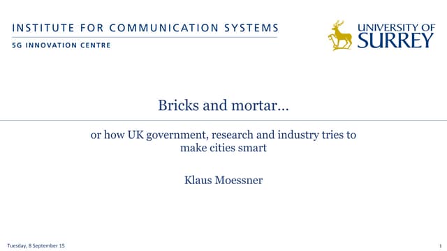 UK smart cities