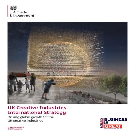UK Creative Industries – International Strategy