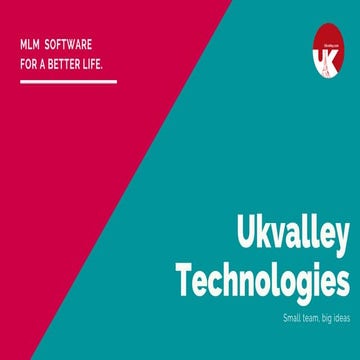 Ukvalley : Professional MLM Software Development Company in India