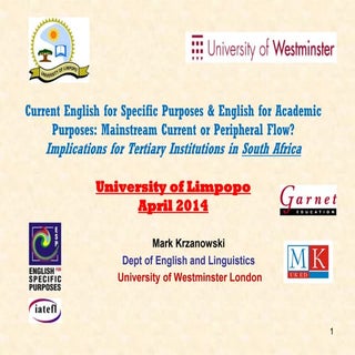 Current English for Specific Purpos...