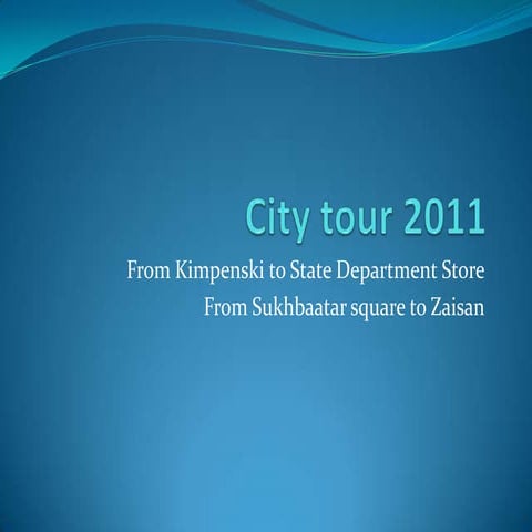 Ulaanbaatar tour
