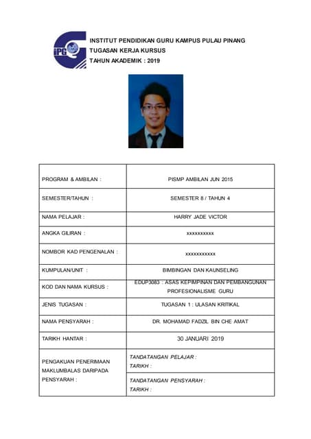 Ulasan Kritikal Isu Dan Cabaran Guru Berdasarkan Kes Cikgu Azizan