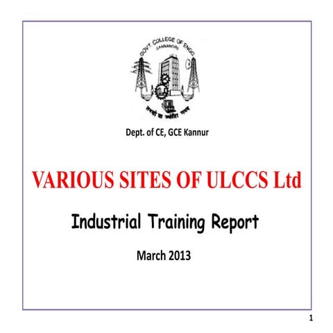 ULCCS - industrial visit report