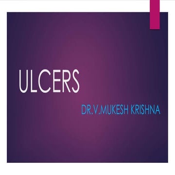 Ulcers Basics