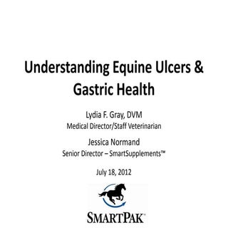 SmartPak's Understanding Equine Ulc...