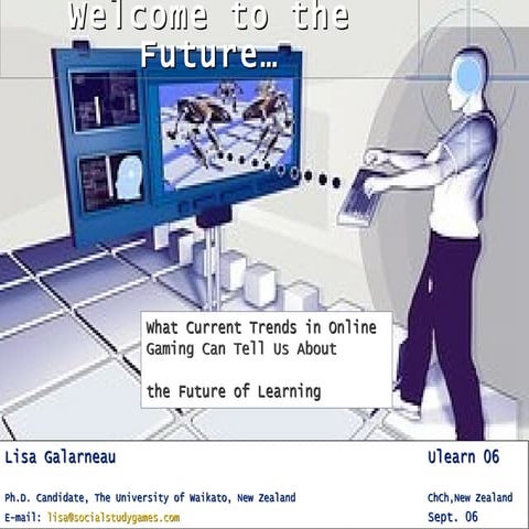 Ulearn 06 New Zealand - Keynote