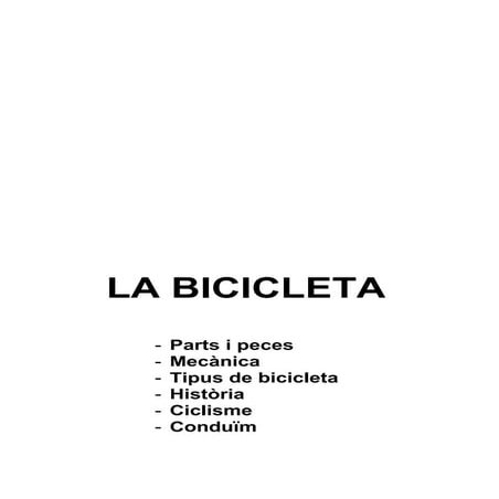 La Bicicleta