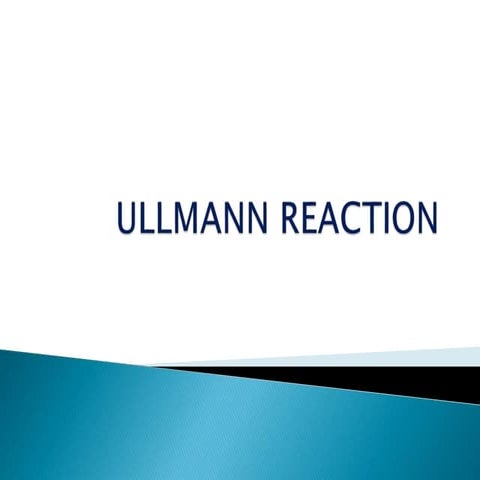Ullmann reaction   