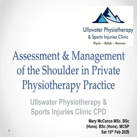 Ullswater Physio CPD