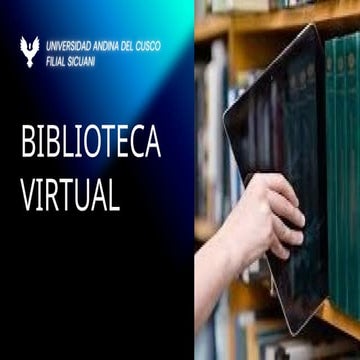 Biblioteca Virtual | PPTX