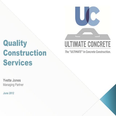 Ultimate Concrete, LLC-Partner with us!