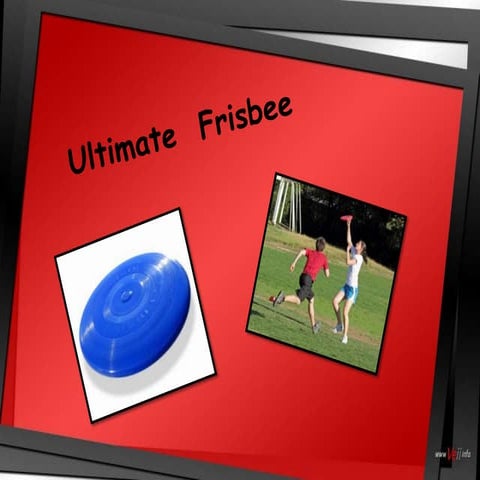 Ultimate frisbee