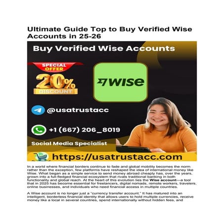 Ultimate Guide Top to Buy Verified Wise Accounts in 25-26.docx