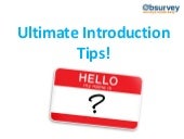 Ultimate Online Survey or Poll Intr...