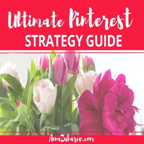 Pinterest Ultimate Strategy Guide 