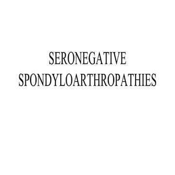 Ultimate  SERONEGATIVE.pptx