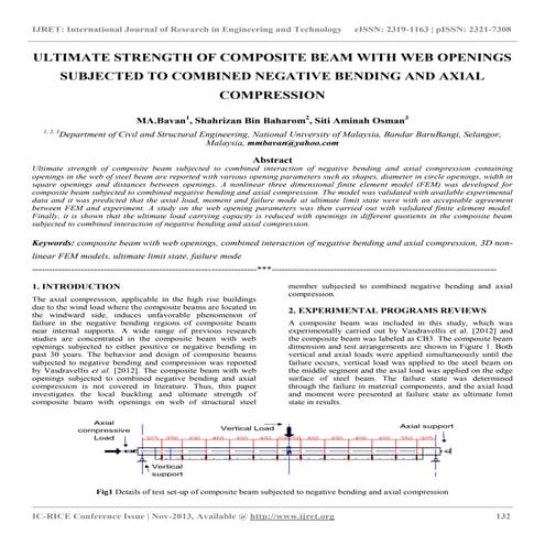 STRENGTHENING OF RC BEAMS USING FRP SHEET | PDF