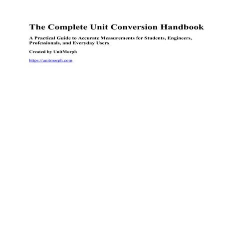 English and Metric System Measurement Conversion (Revise) | PDF