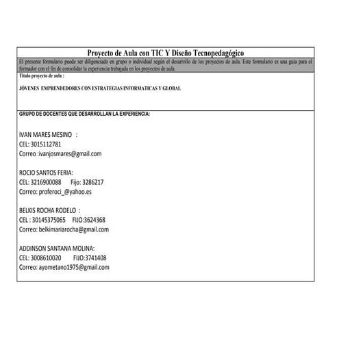 DTP -  DISEÑO TECNOPEDAGÓGICO GRUPO SAMMY