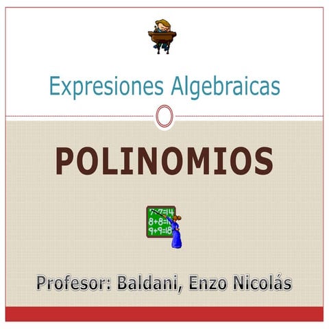 expresiones algebraicas-polinomios
