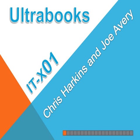 Ultrabooks presentation