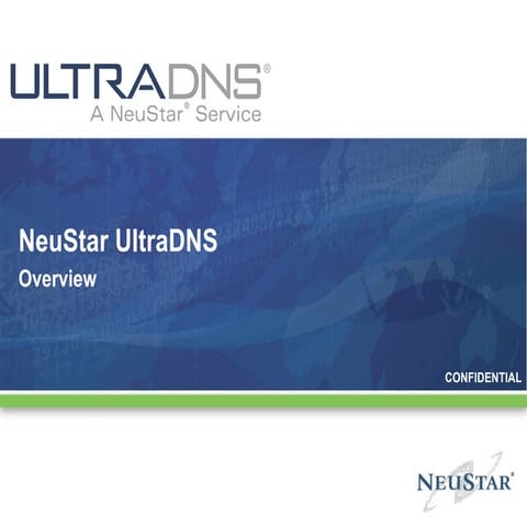 Ultra Dns Overview Presentation