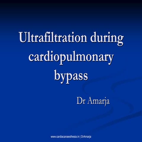 Ultrafiltration during cardiopulmonary_bypass